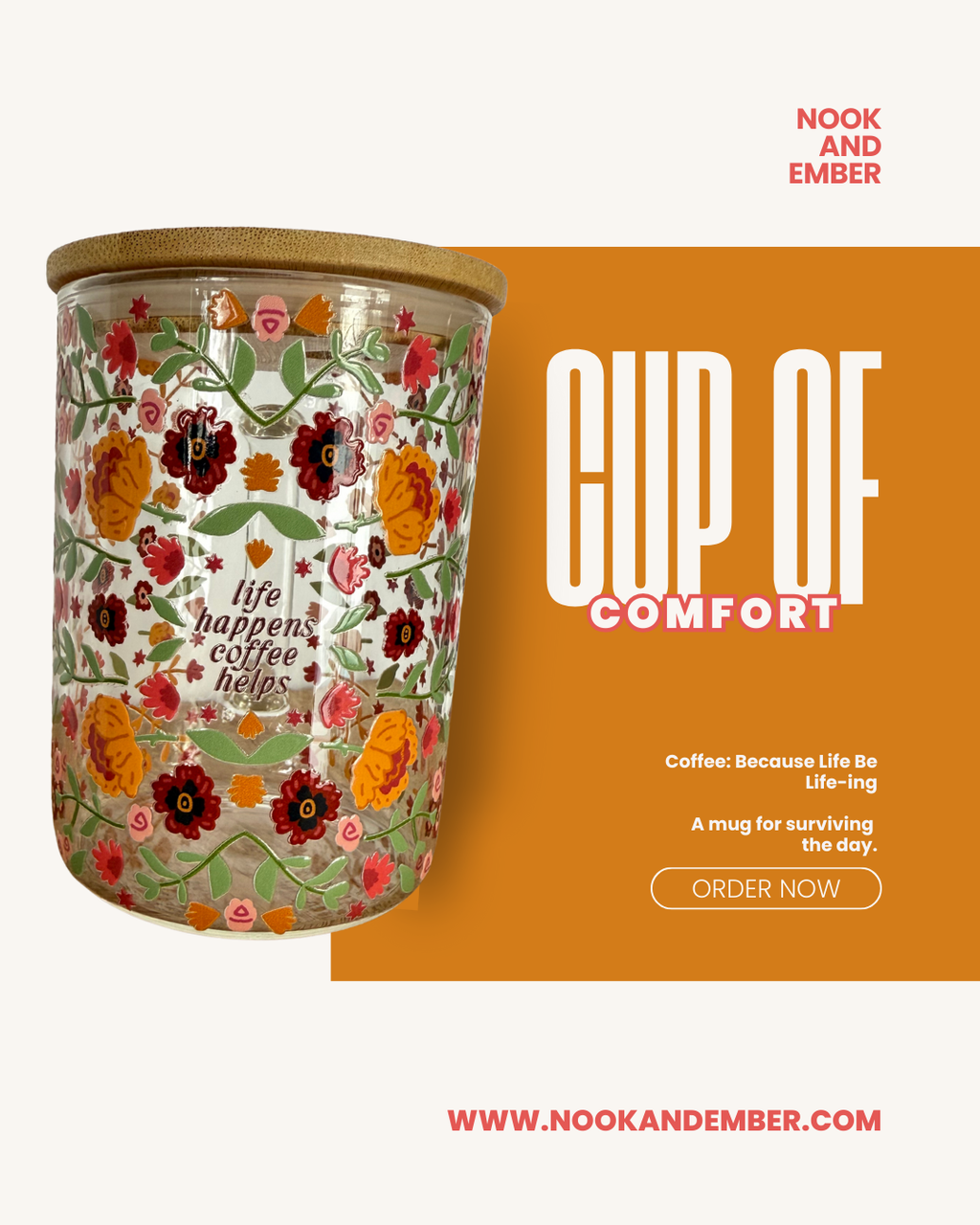 Life Happens, Coffee Helps Mug or Tumbler