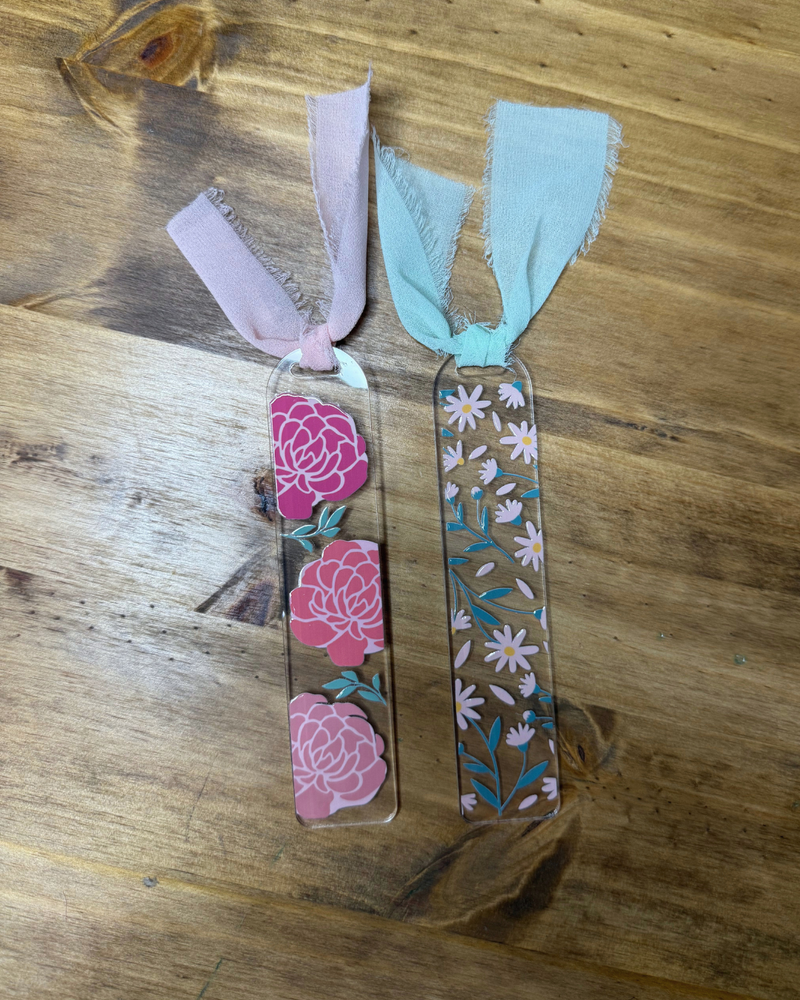 Acrylic Bookmark Set