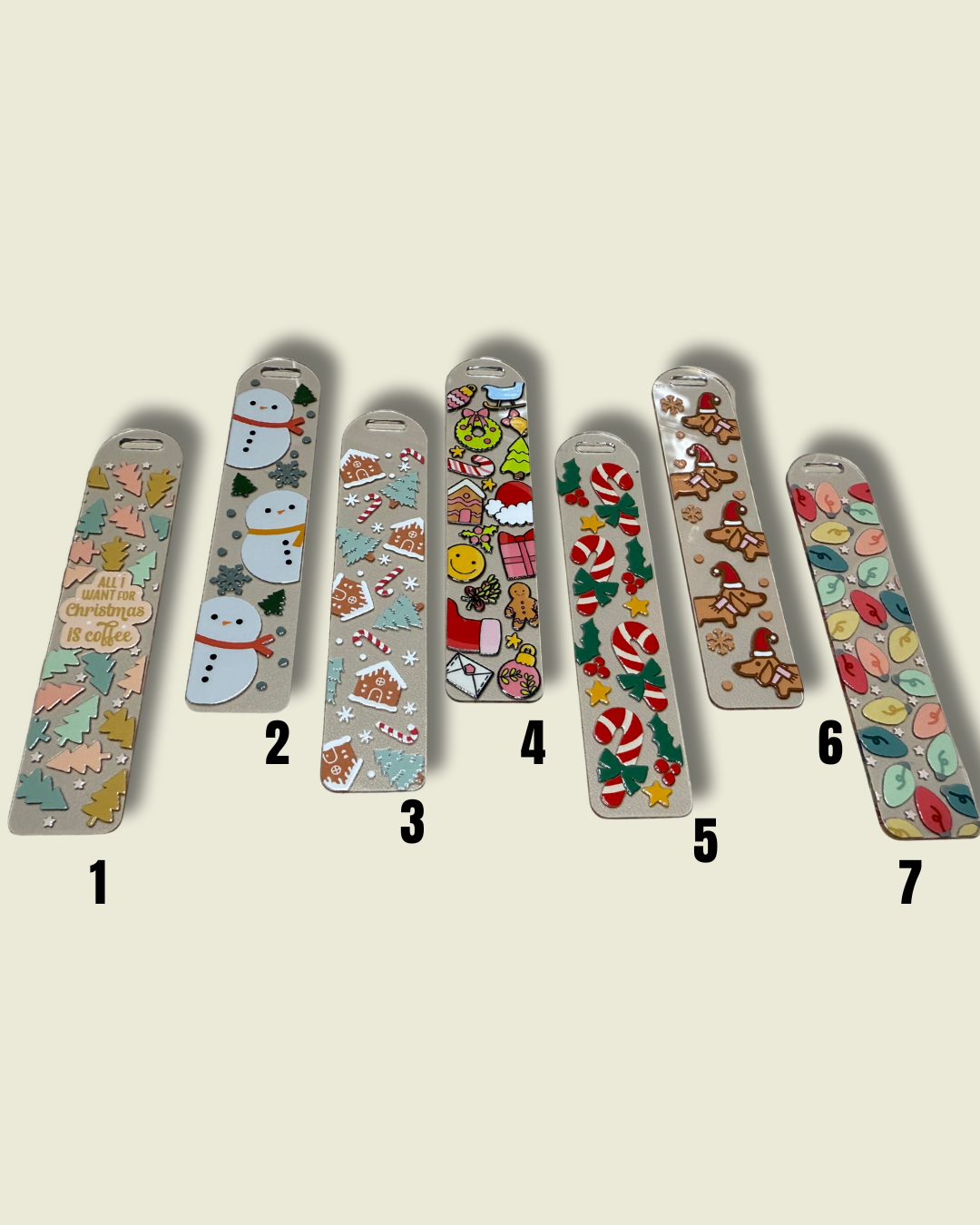 Christmas Bookmark Drop