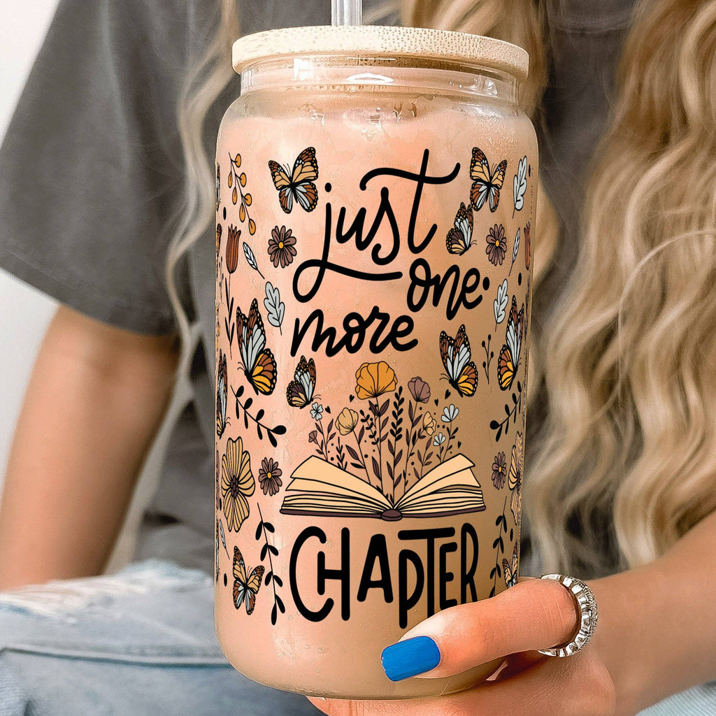 Just One More Chapter Clear Glass