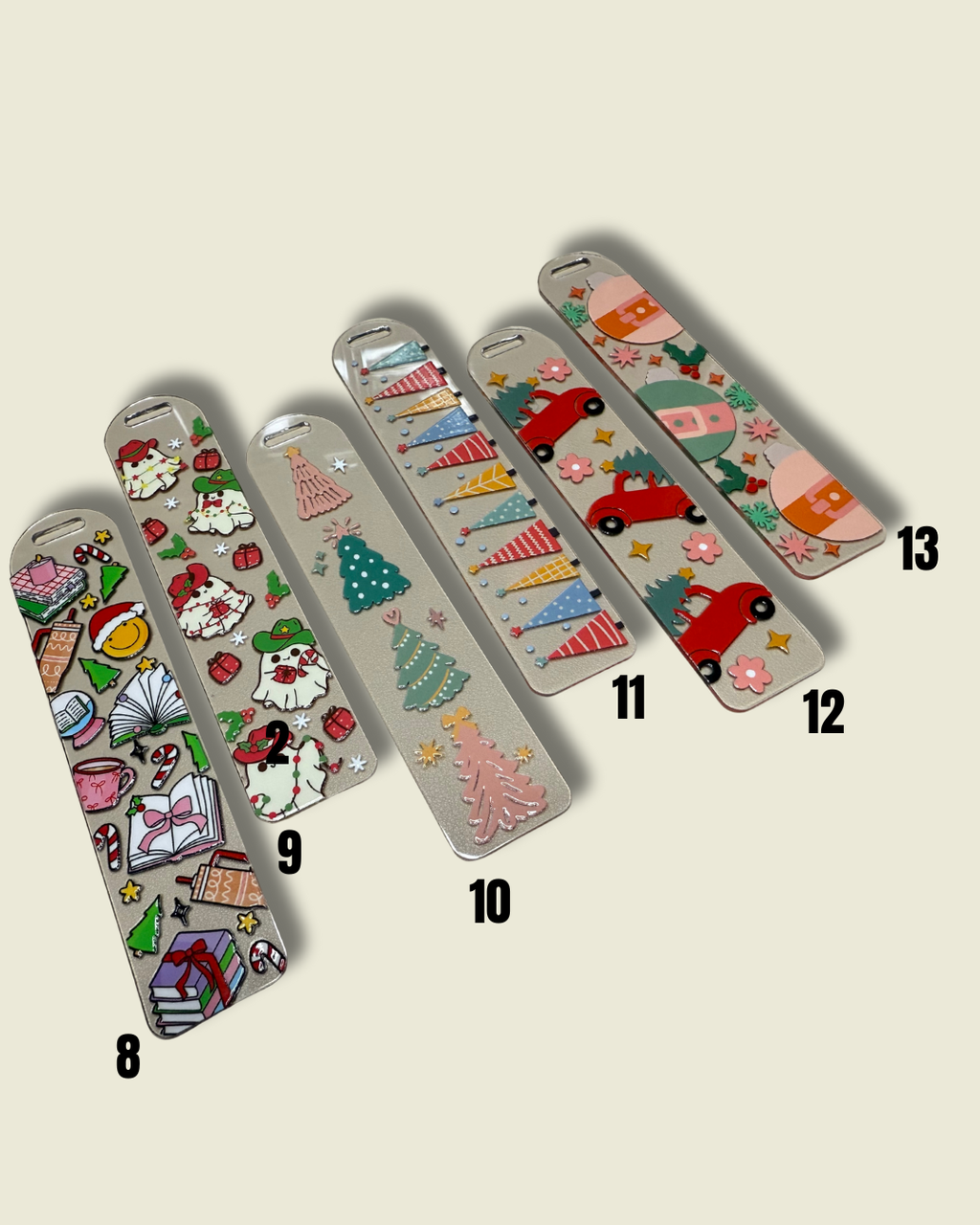 Christmas Bookmark Drop