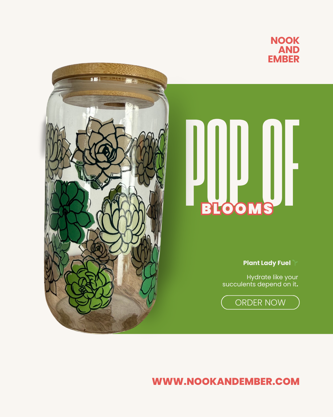 Succulent Girl Tumbler or Mug