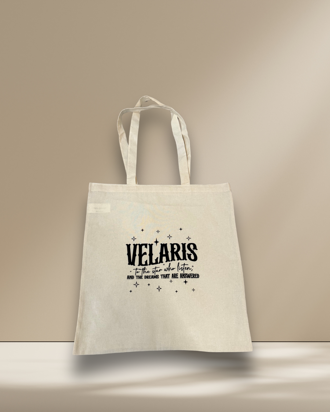 Book Lover Canvas Tote Bag - Black & Cream