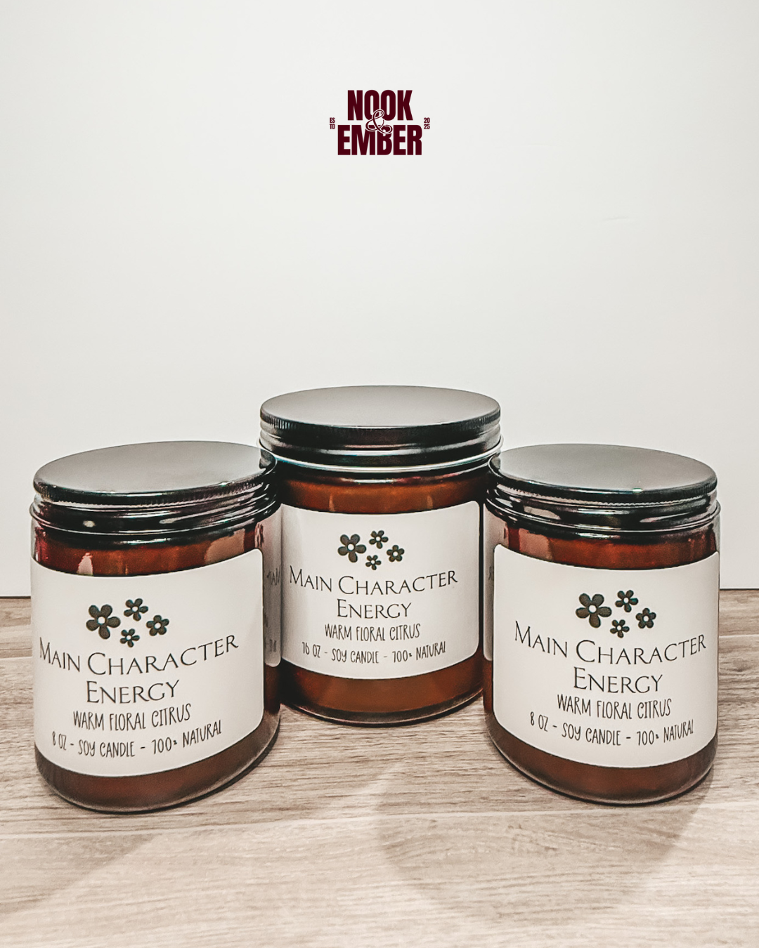 Main Character Energy Candle