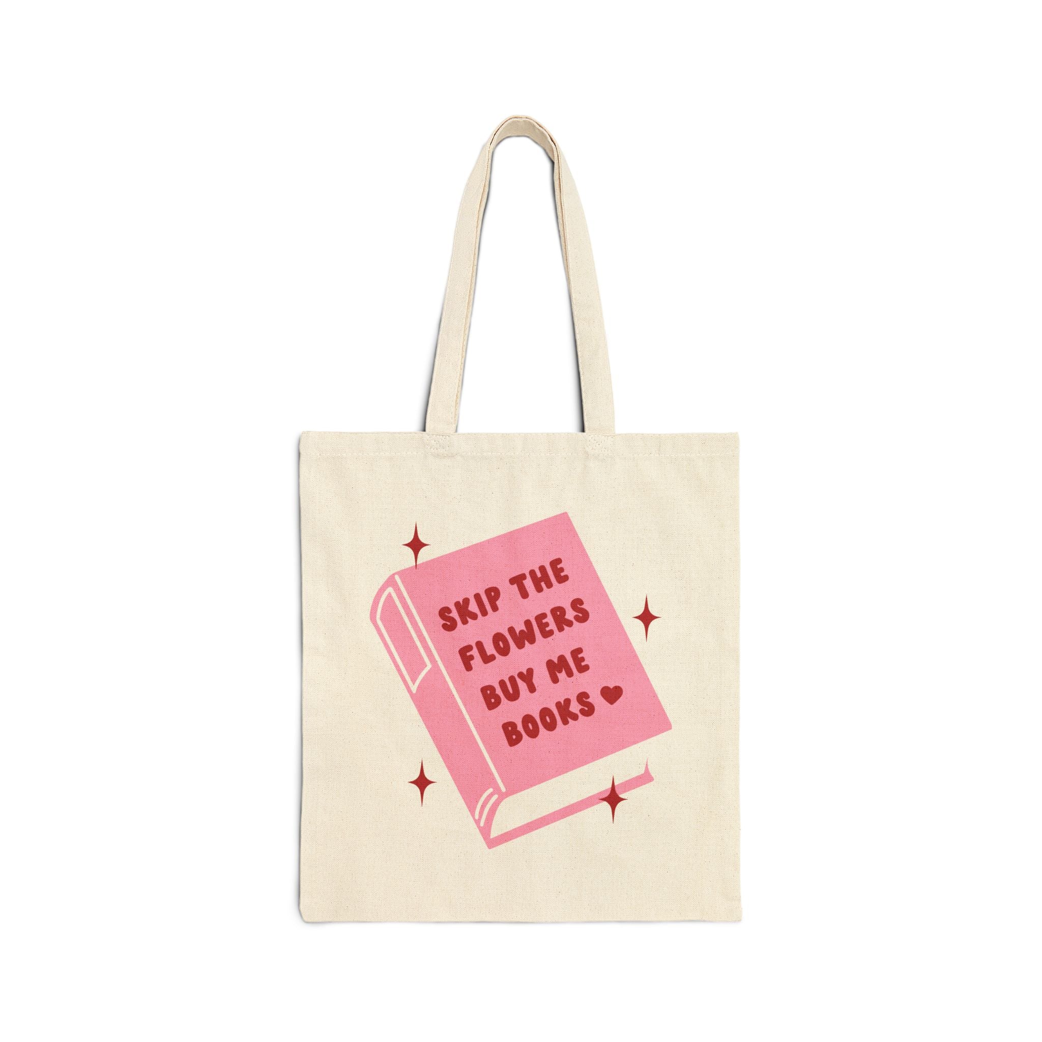 Buy Me Books Canvas Tote