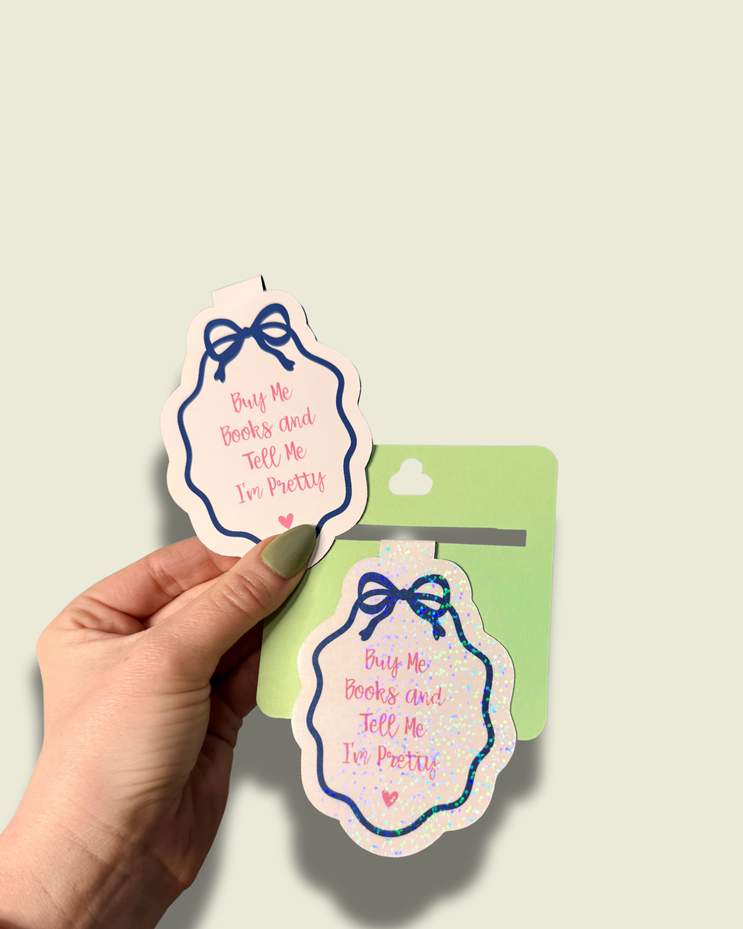 Buy Me Books Magnetic Bookmark