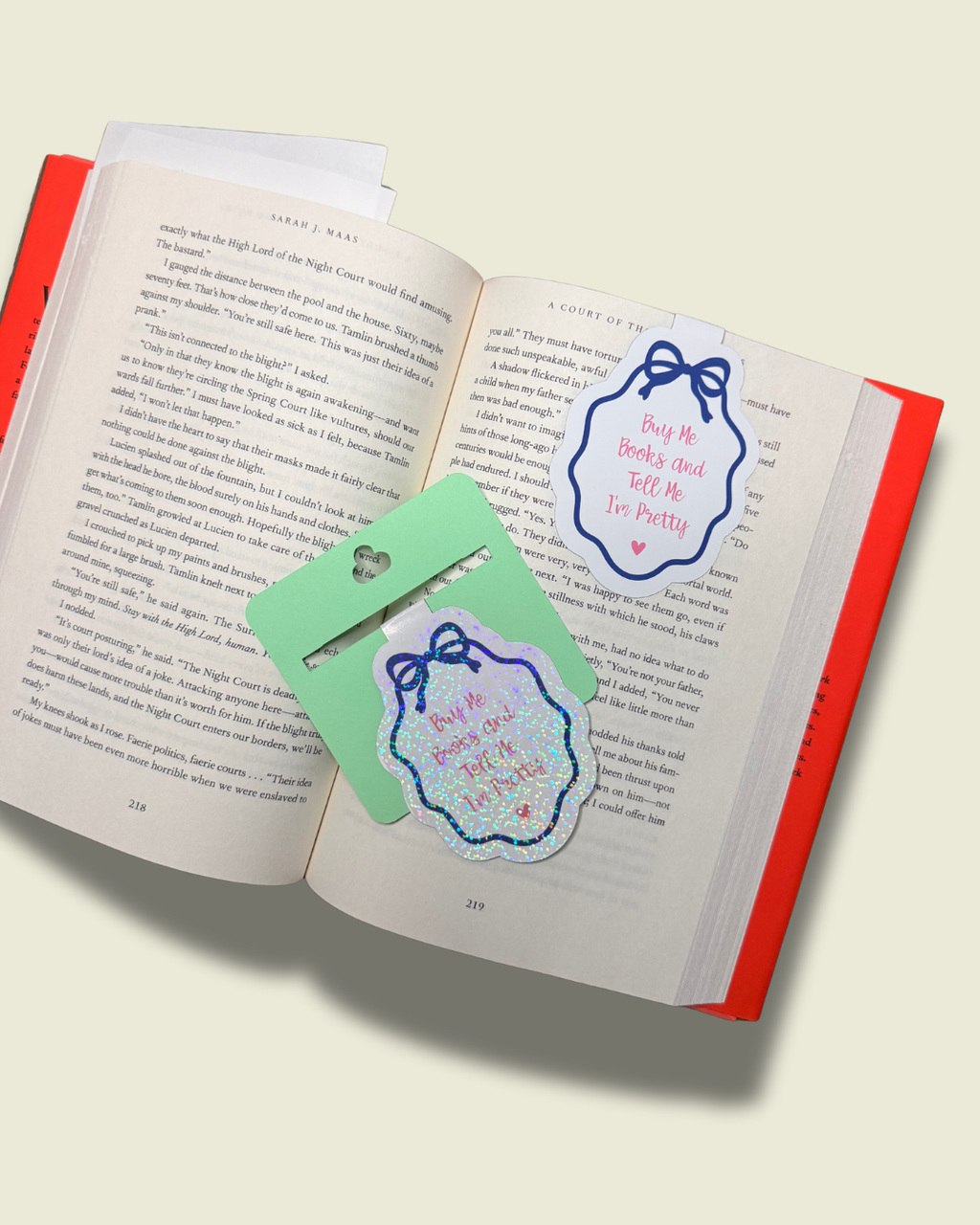 Buy Me Books Magnetic Bookmark