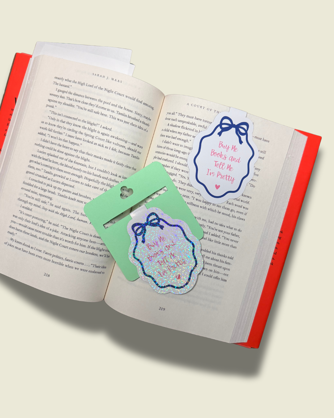 Buy Me Books Magnetic Bookmark