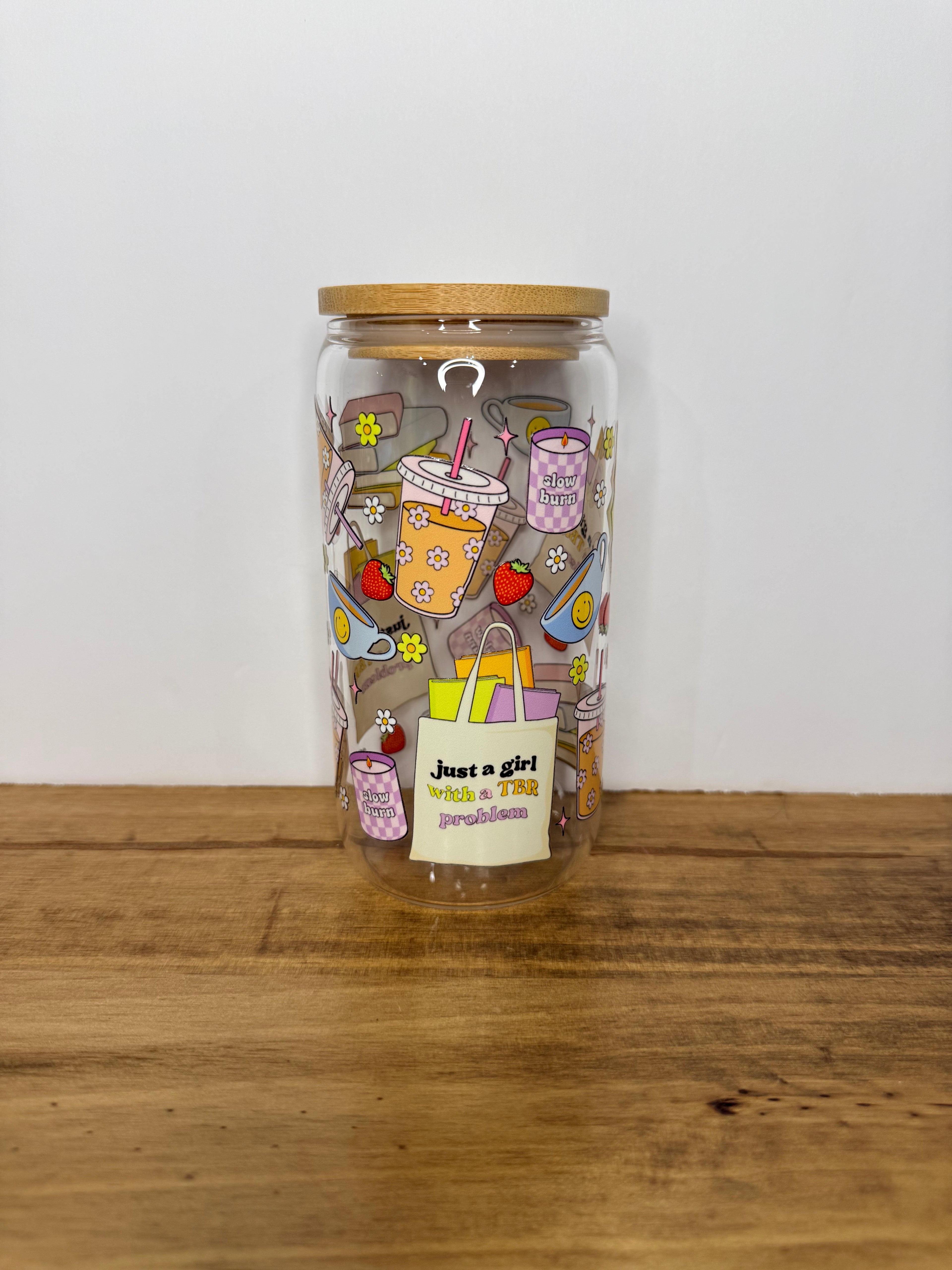 TBR Problem Glass Mug or Tumbler