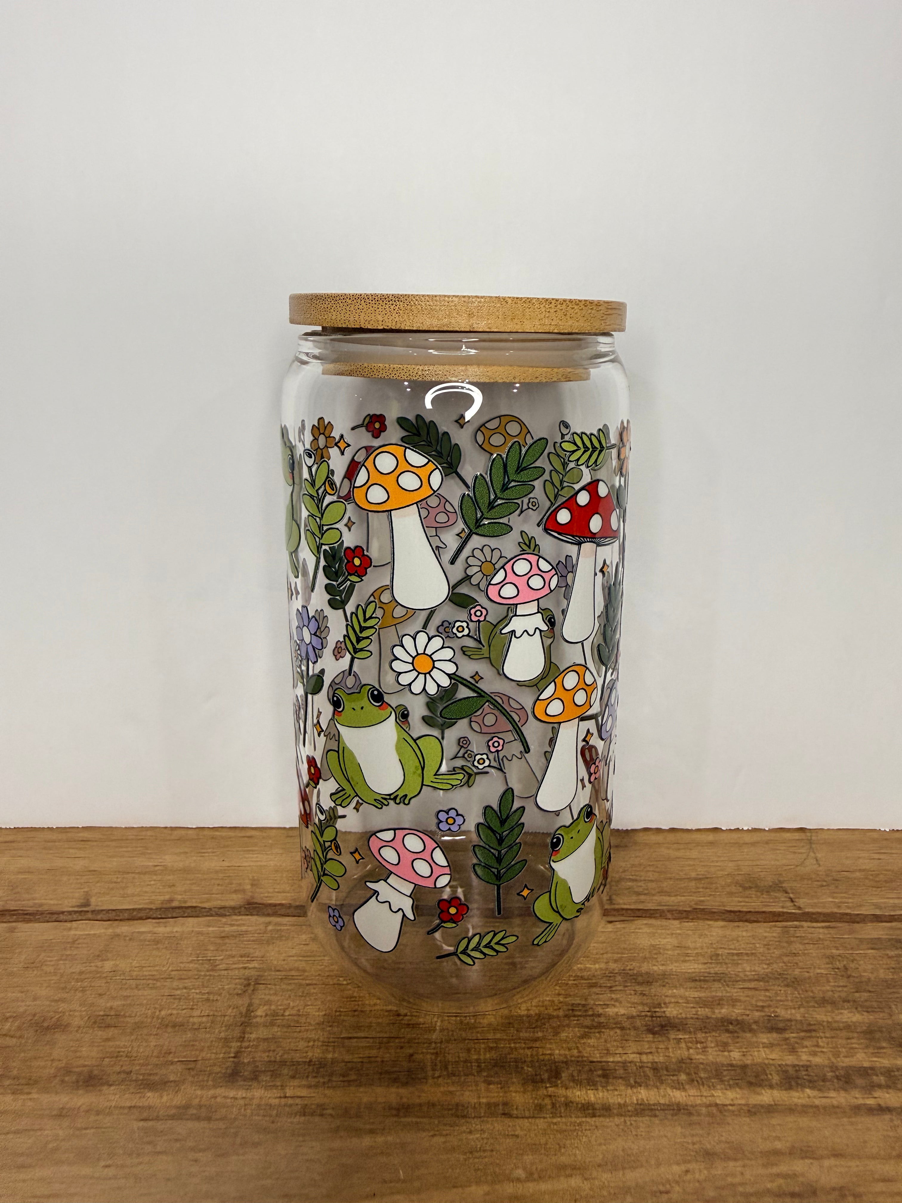 Into the Woods Glass Mug or Tumbler