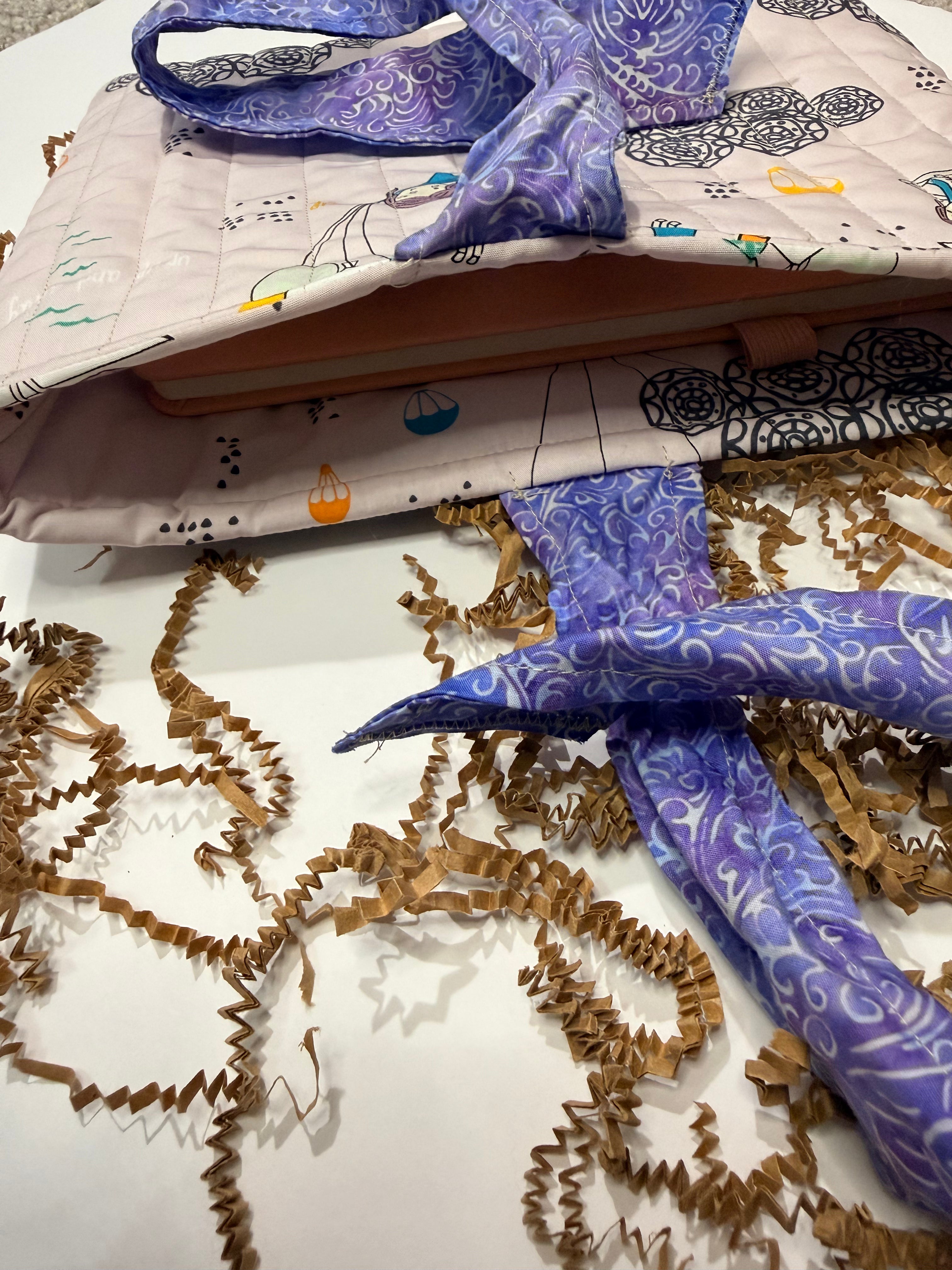 Quilted Book Sleeves