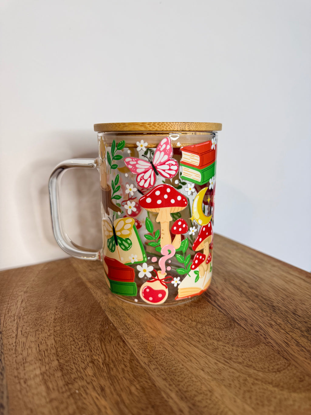 Forest Reads Glass Tumbler & Mug