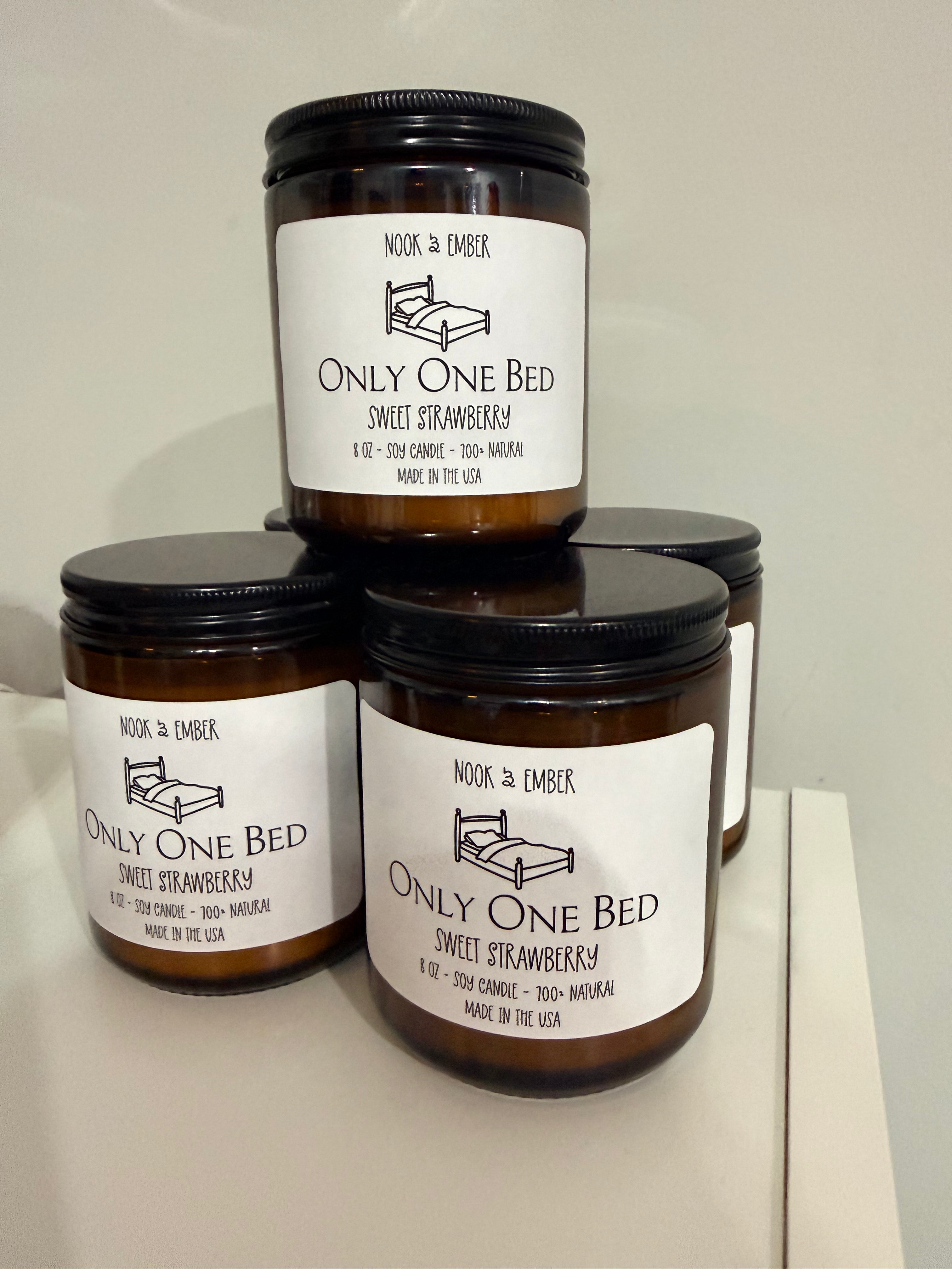 Only One Bed Candle