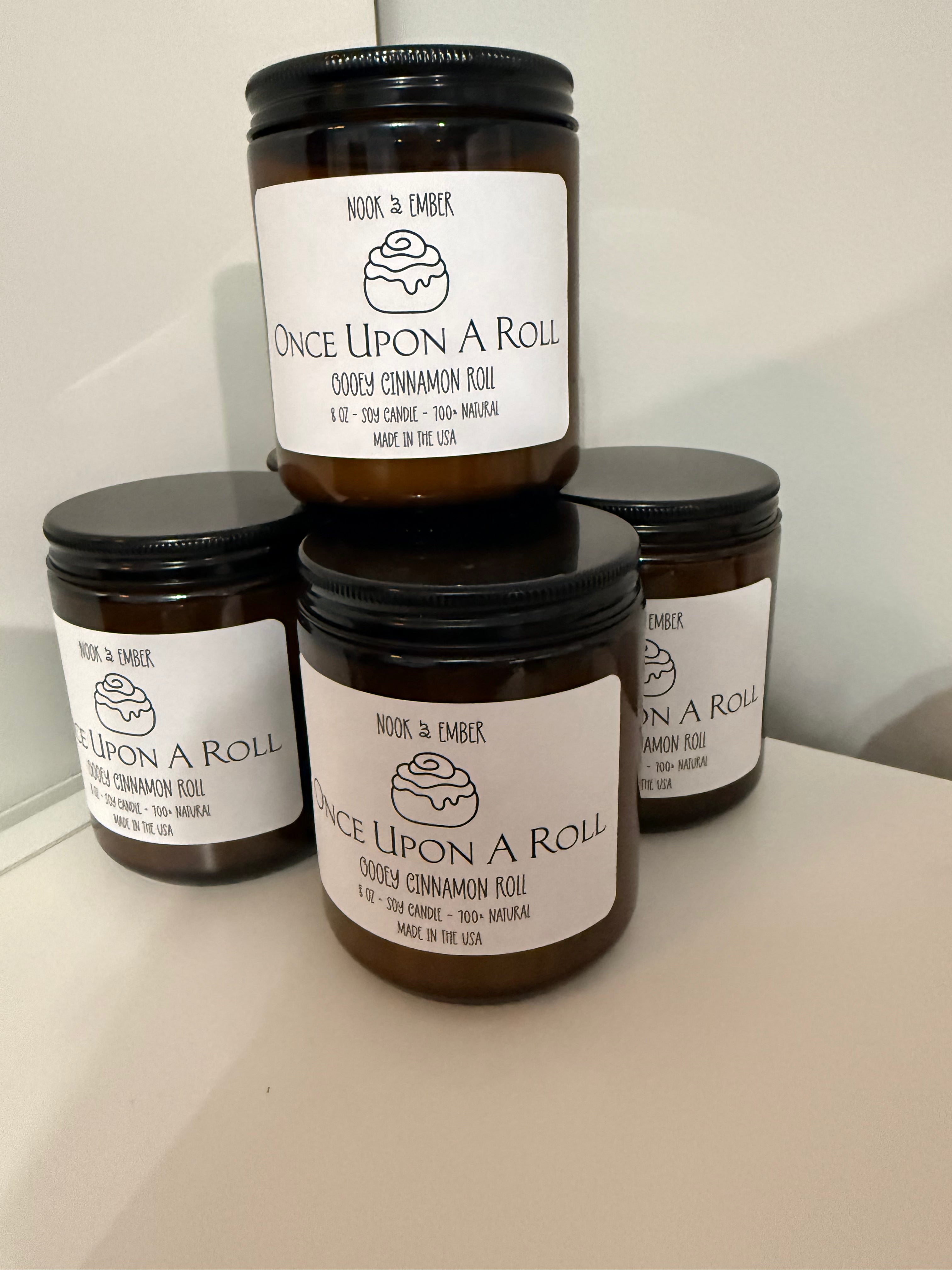 Once Upon A Roll Candle