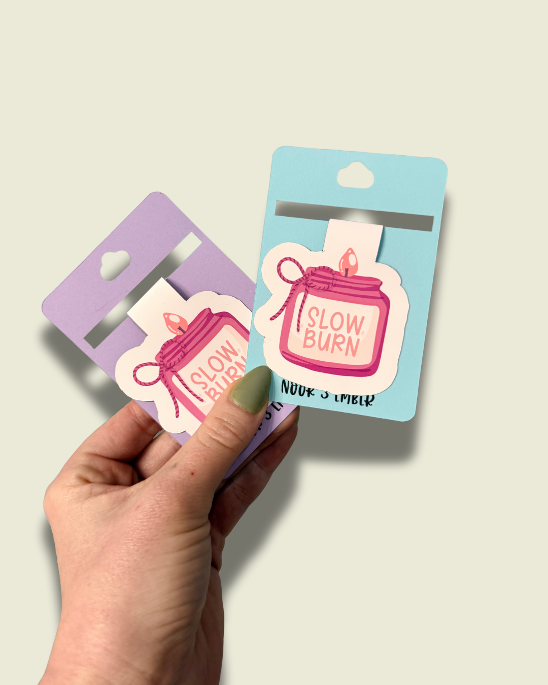 Slow Burn Magnetic Bookmark