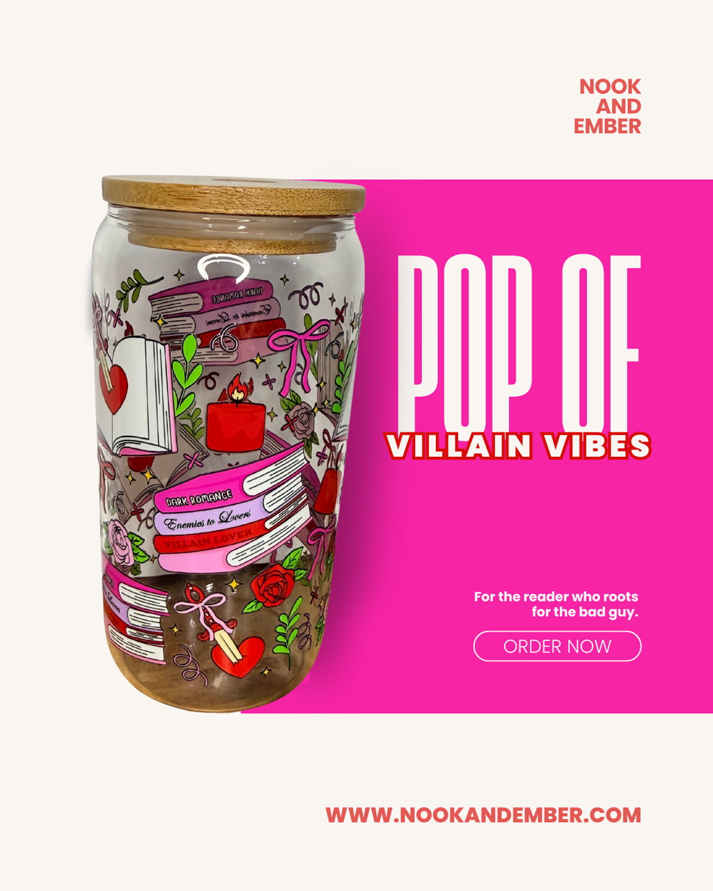 Villain Era Glass Tumbler & Mug